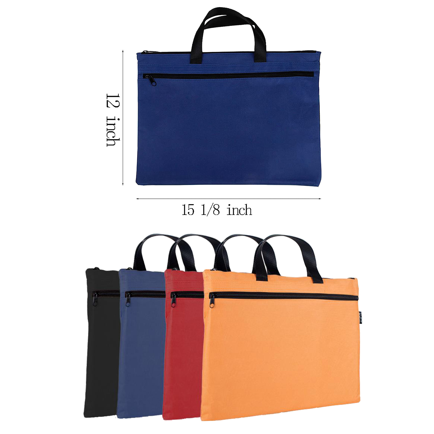 Oxford Cloth File Bag Zipper Bag 3