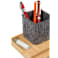 Recycled Felt & Bamboo Pen Holder 50