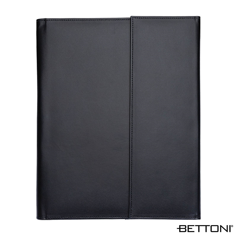 Bettoni®  Atrani Bonded Leather Letter Size Padfolio 12