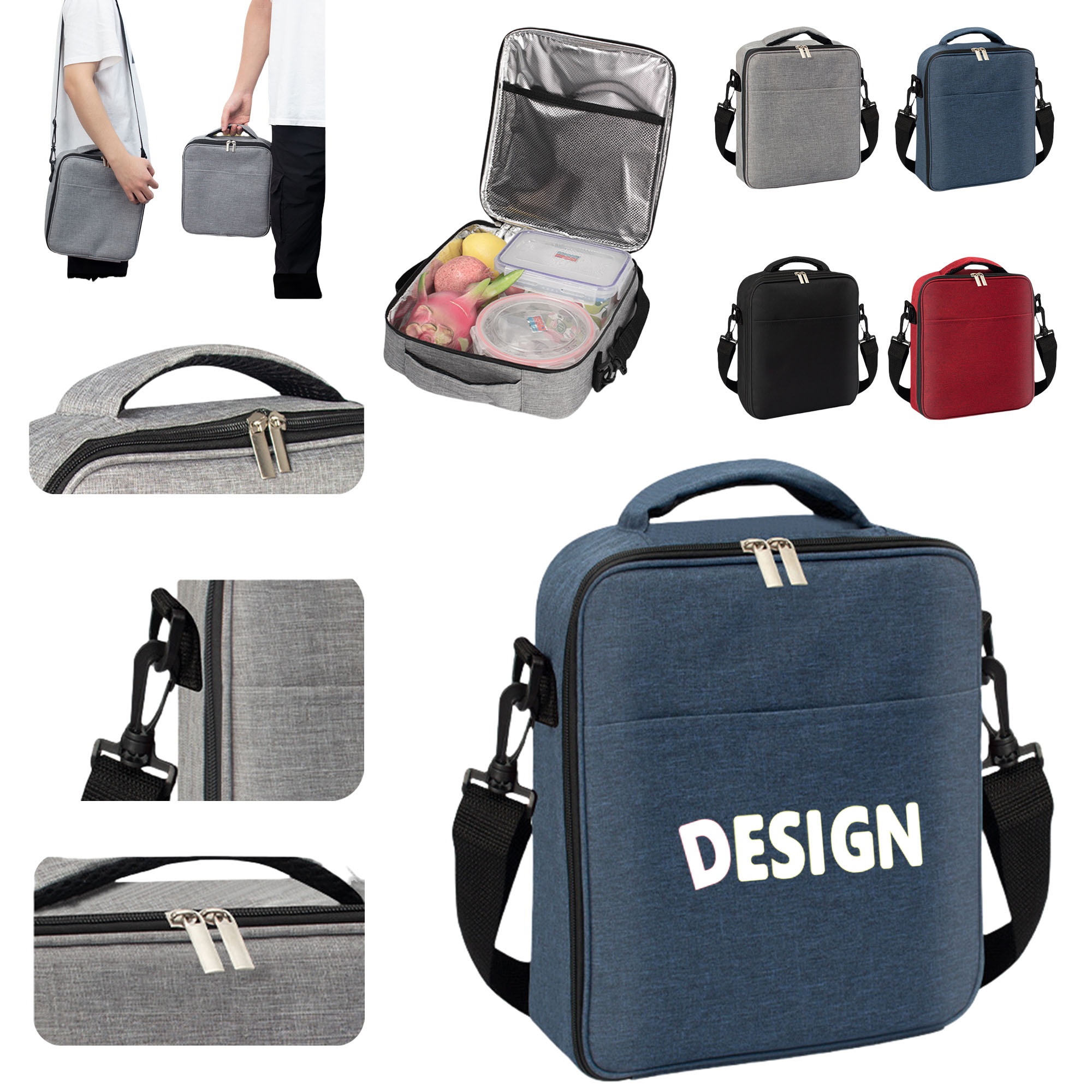 Oxford Insulated Lunch Bento Bag 2