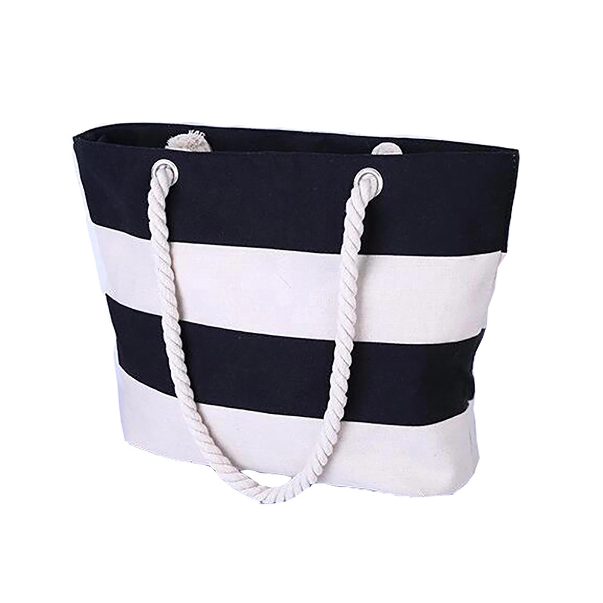Canvas Tote Bag With Rope Handles, custom tote bag with logo imprint 2