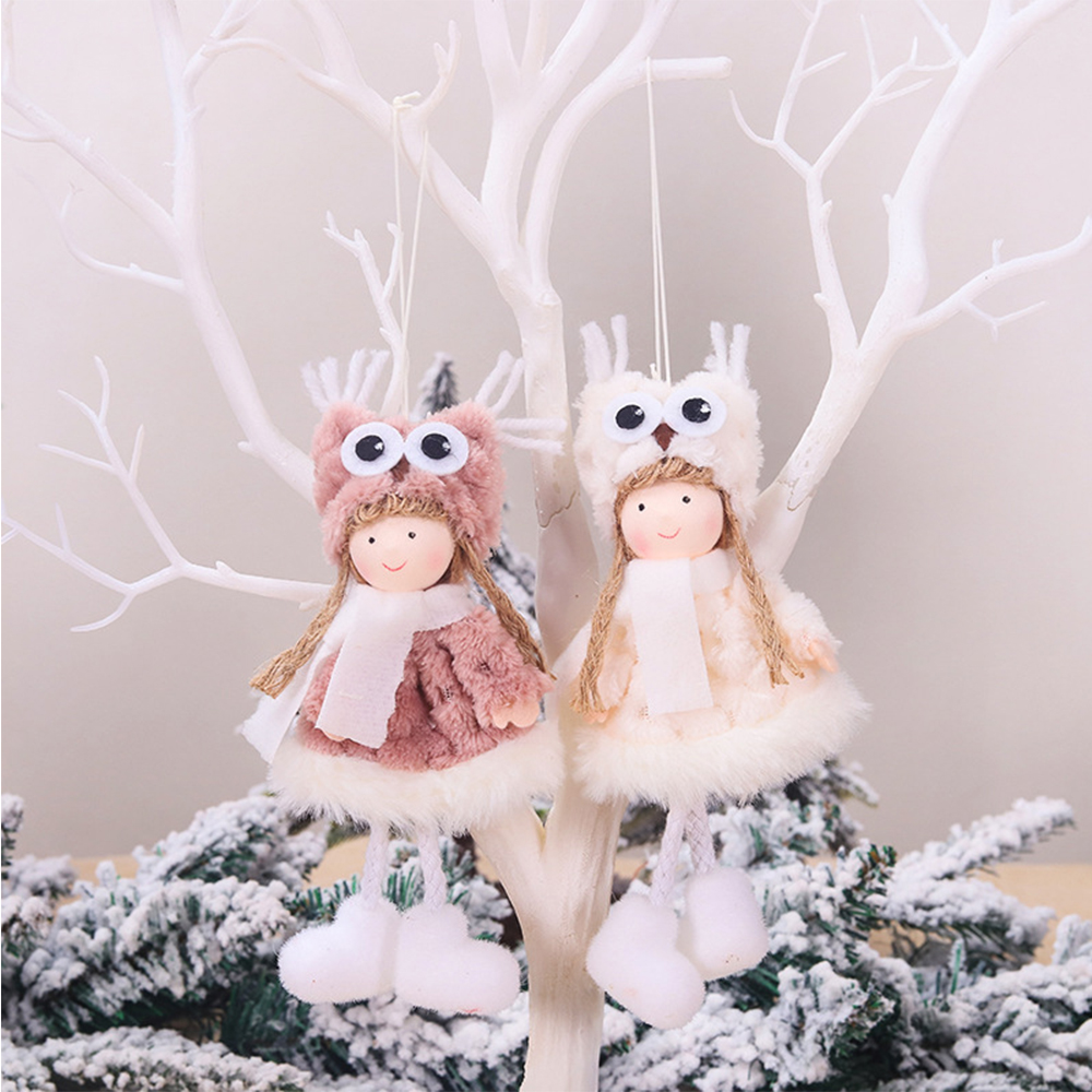 Christmas Tree Plush Doll Pendant 4