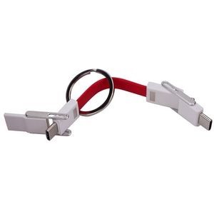2 In 1 Charging Cable With Lightning And Micro USB 3