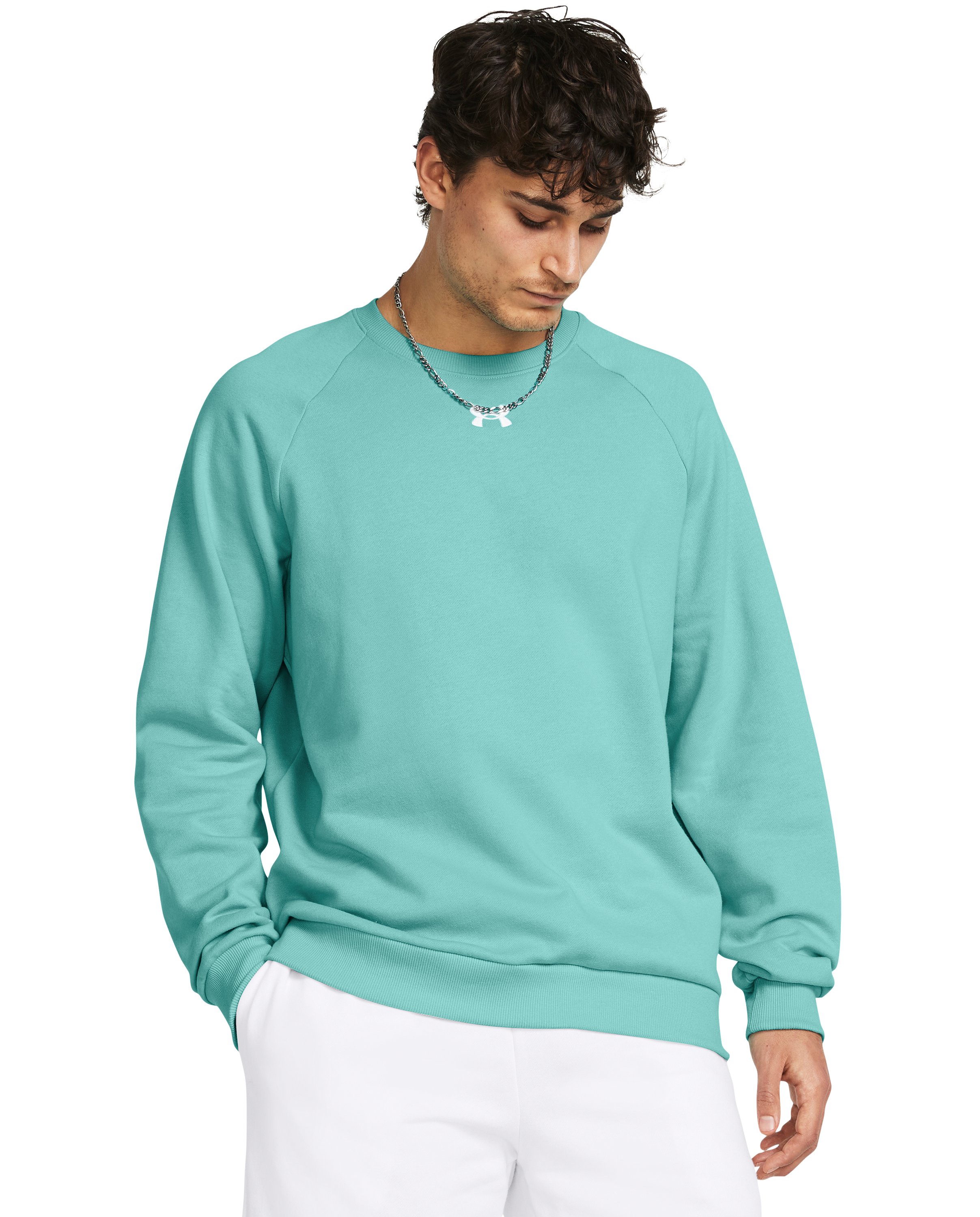 UA Rival Fleece Men's Crew 7