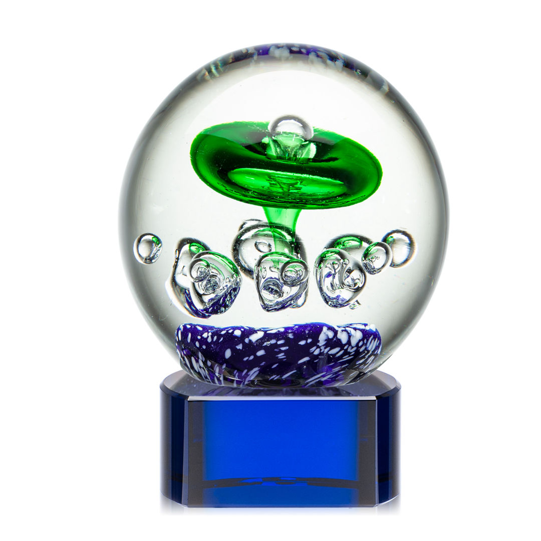 Aquarius Award on Paragon Base - Blue 8