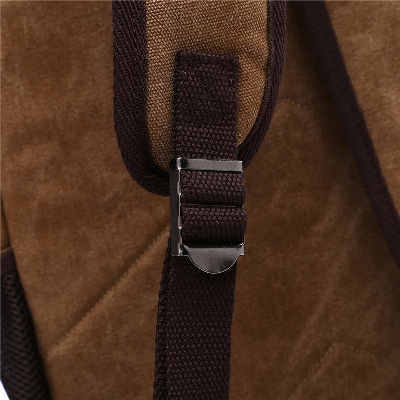 Vintage Canvas Backpack Travel Rucksack 14