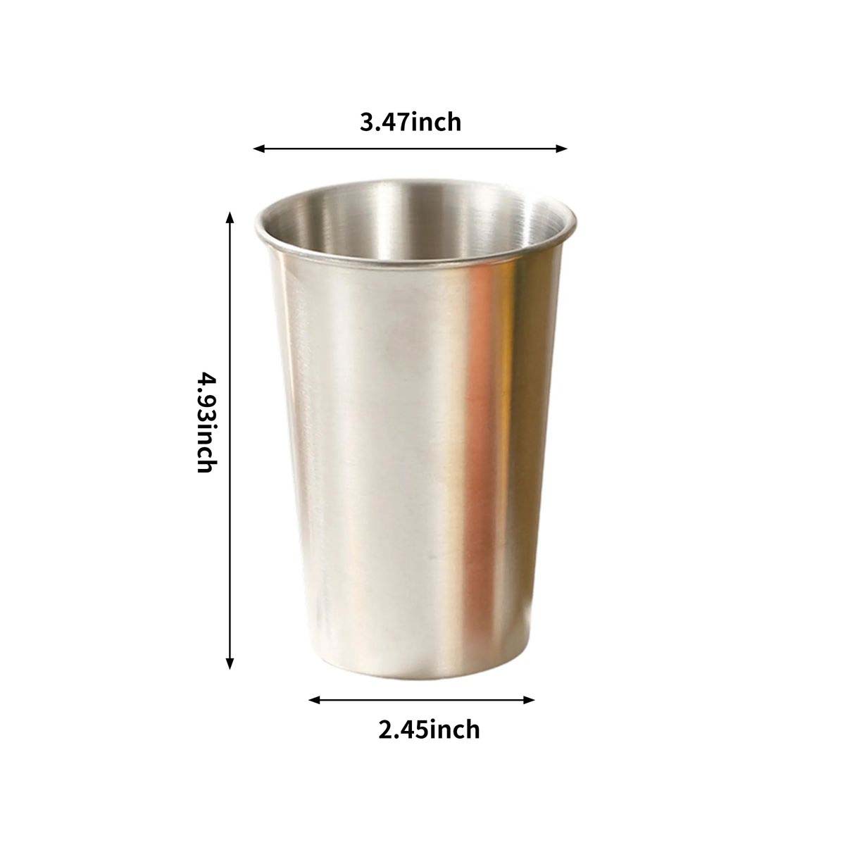 Stainless Steel Cup 16oz for Drinks 5