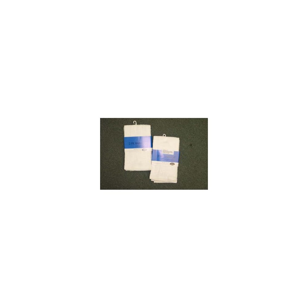 Terry Kitchen Towels - White 16" x 19" 2