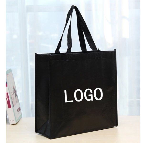 Waterproof RPET Laminated Shopping Bag -15.8 " x 6 " x 15.8" 9