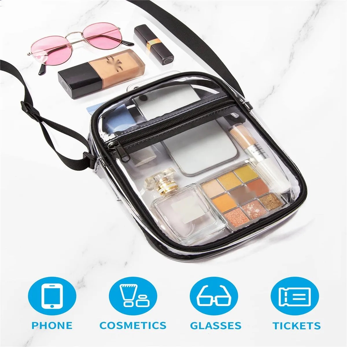 Clear stadium bag 5