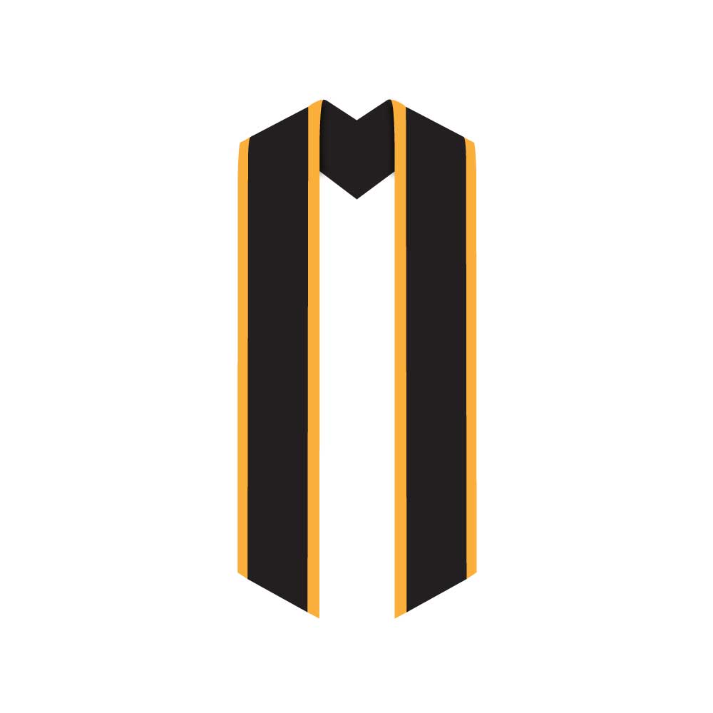Honorary Graduation Stole - Full-Color Sublimation 60" 49
