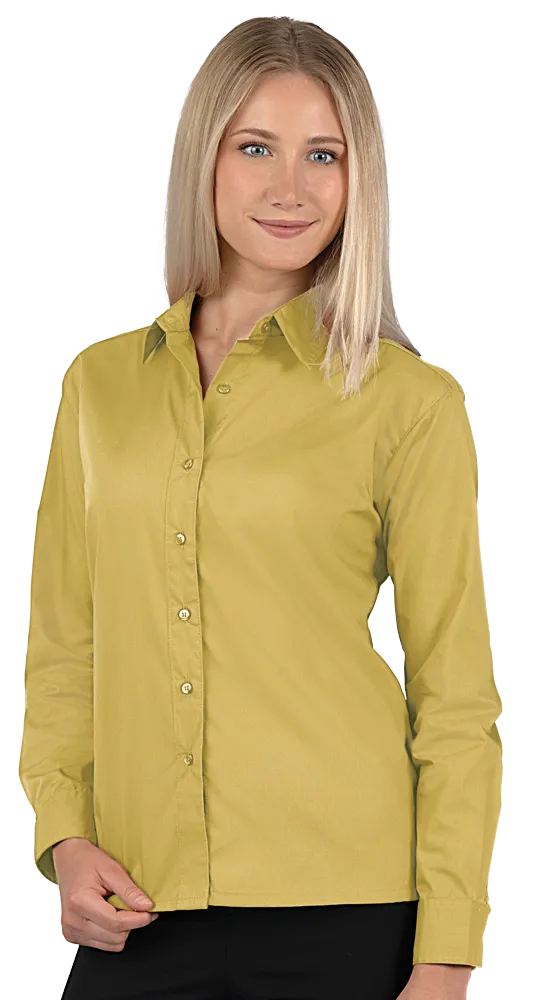 Ladies' L/S Value Poplin Shirt 15