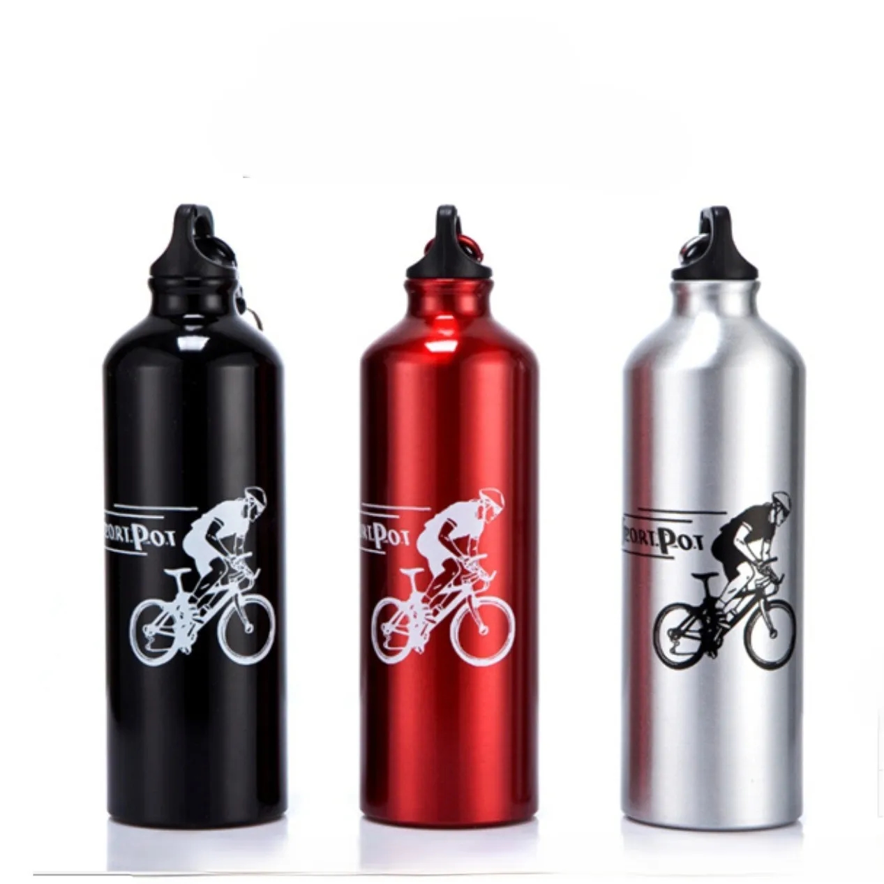 Silver Stainless Steel Water Bottles 5