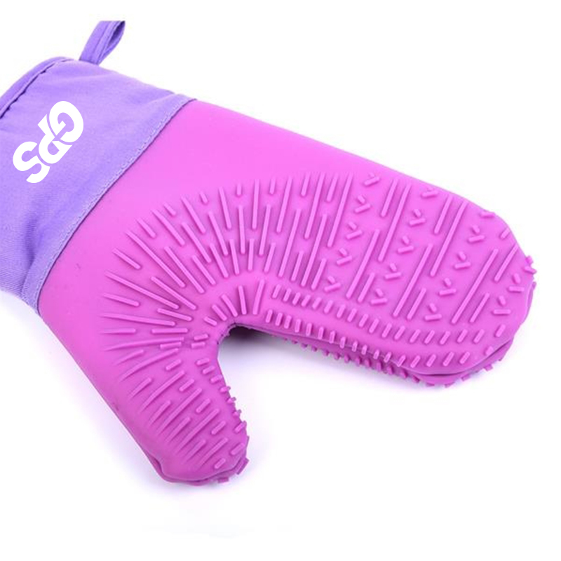 10 5/8 " Oven Silicone Insulating Gloves 3