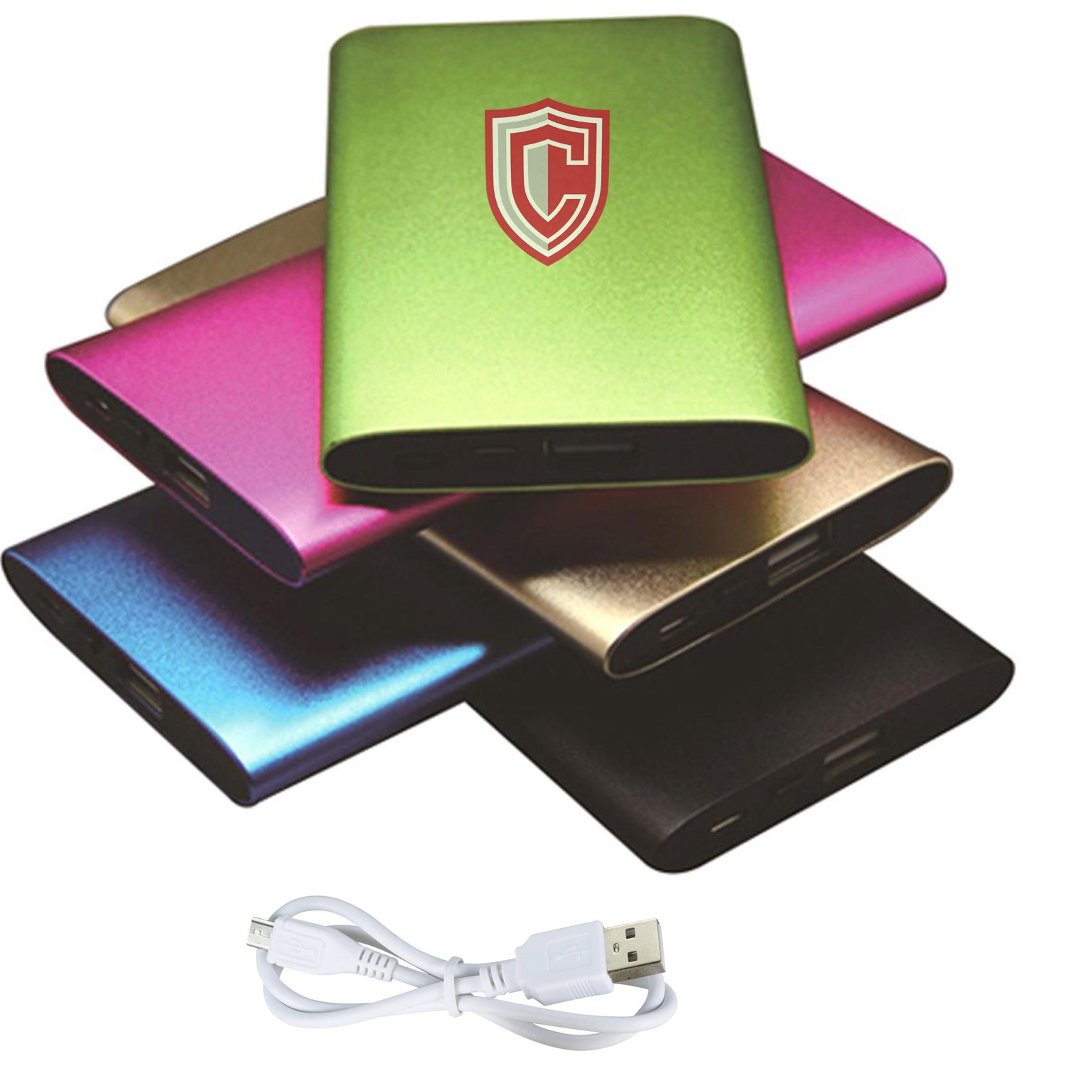 4000mAh Slim Aluminum Power Bank 1