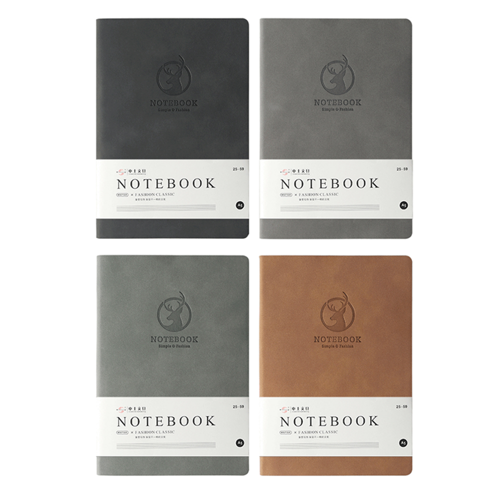 5.7" × 8.3" Softleather Notebook 200 Sheet 1
