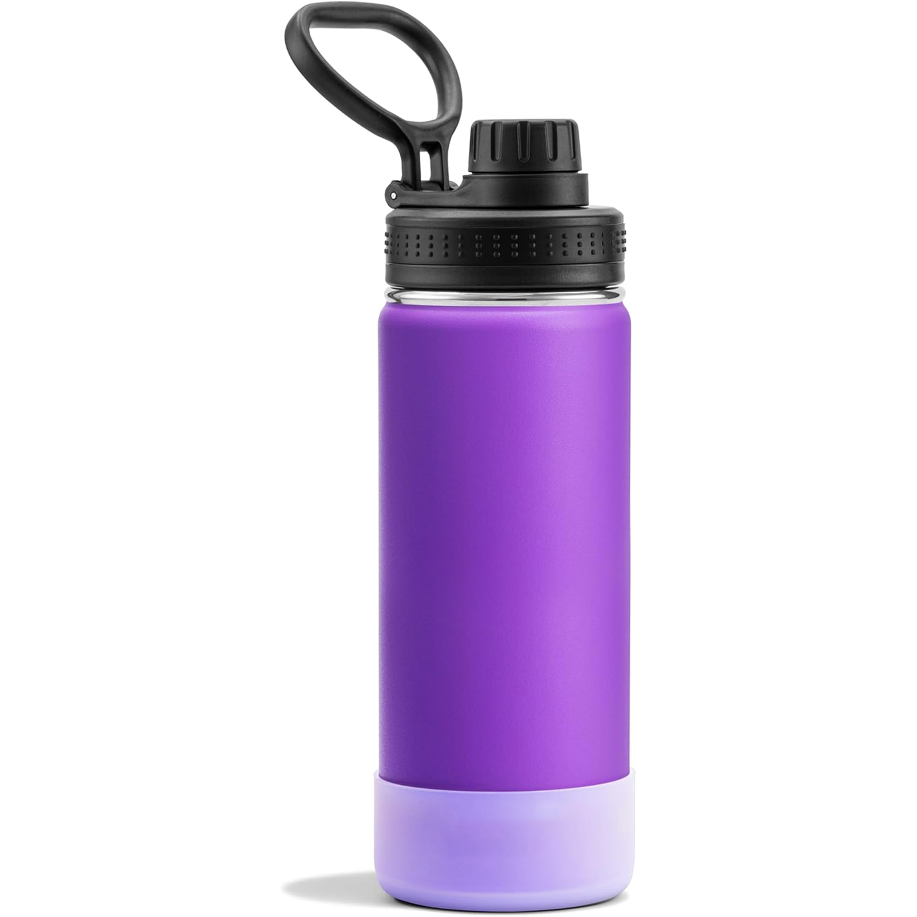 Stainless Steel Insulated Silicone Base Sleeve Water Bottle 14