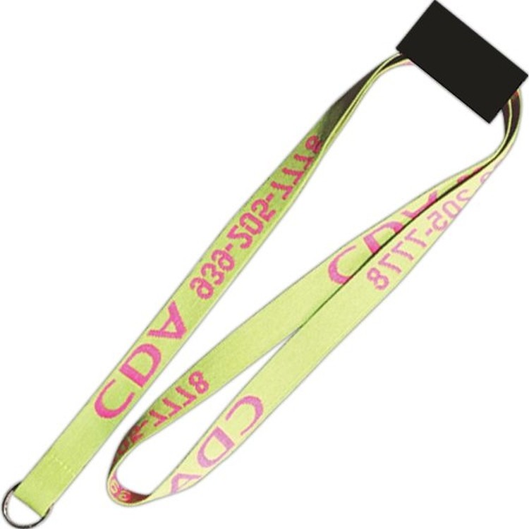 Polyester Woven Lanyard 36"x1/2" with Split Ring 2