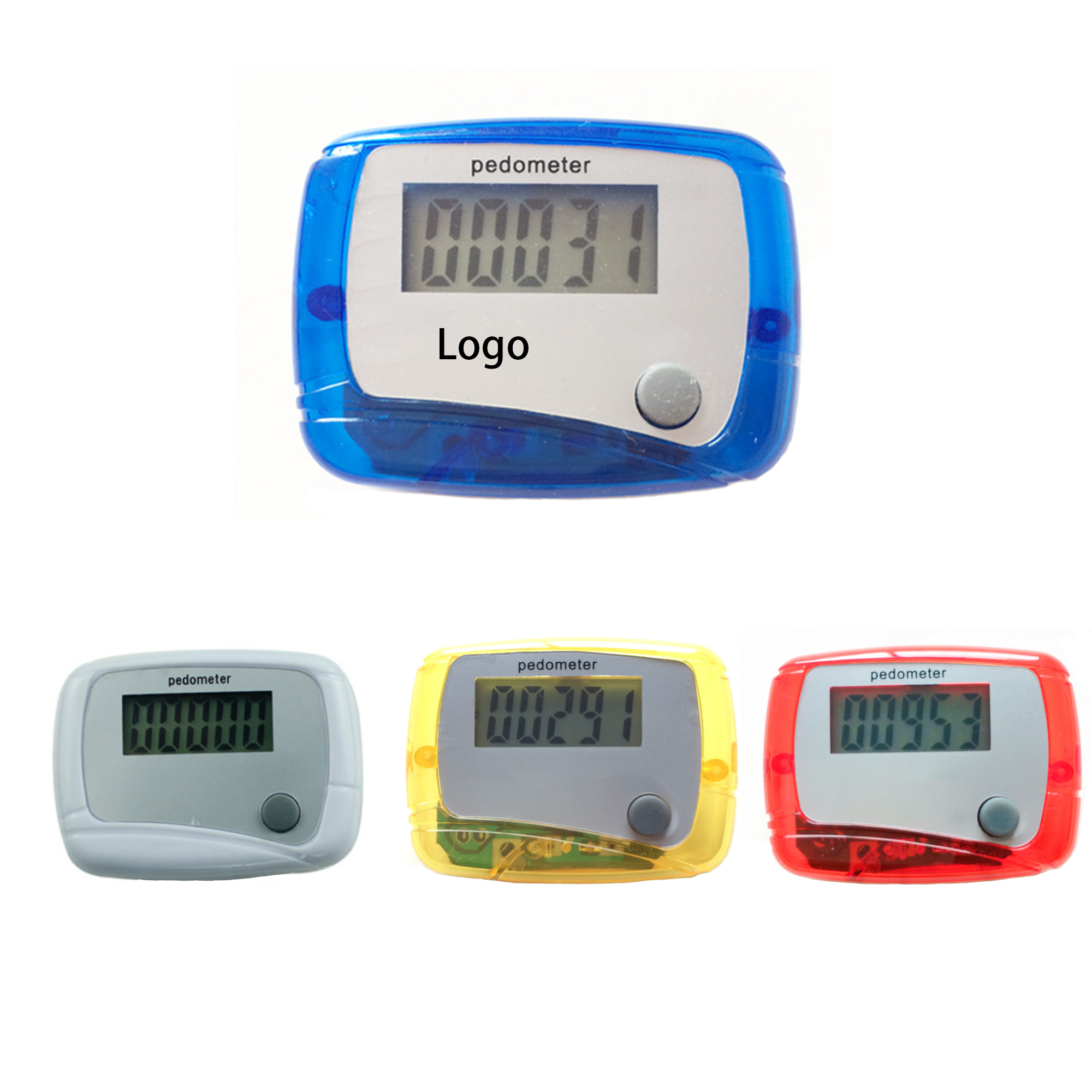 Pedometer Step Counter Clip On Sports Jogging Running 2