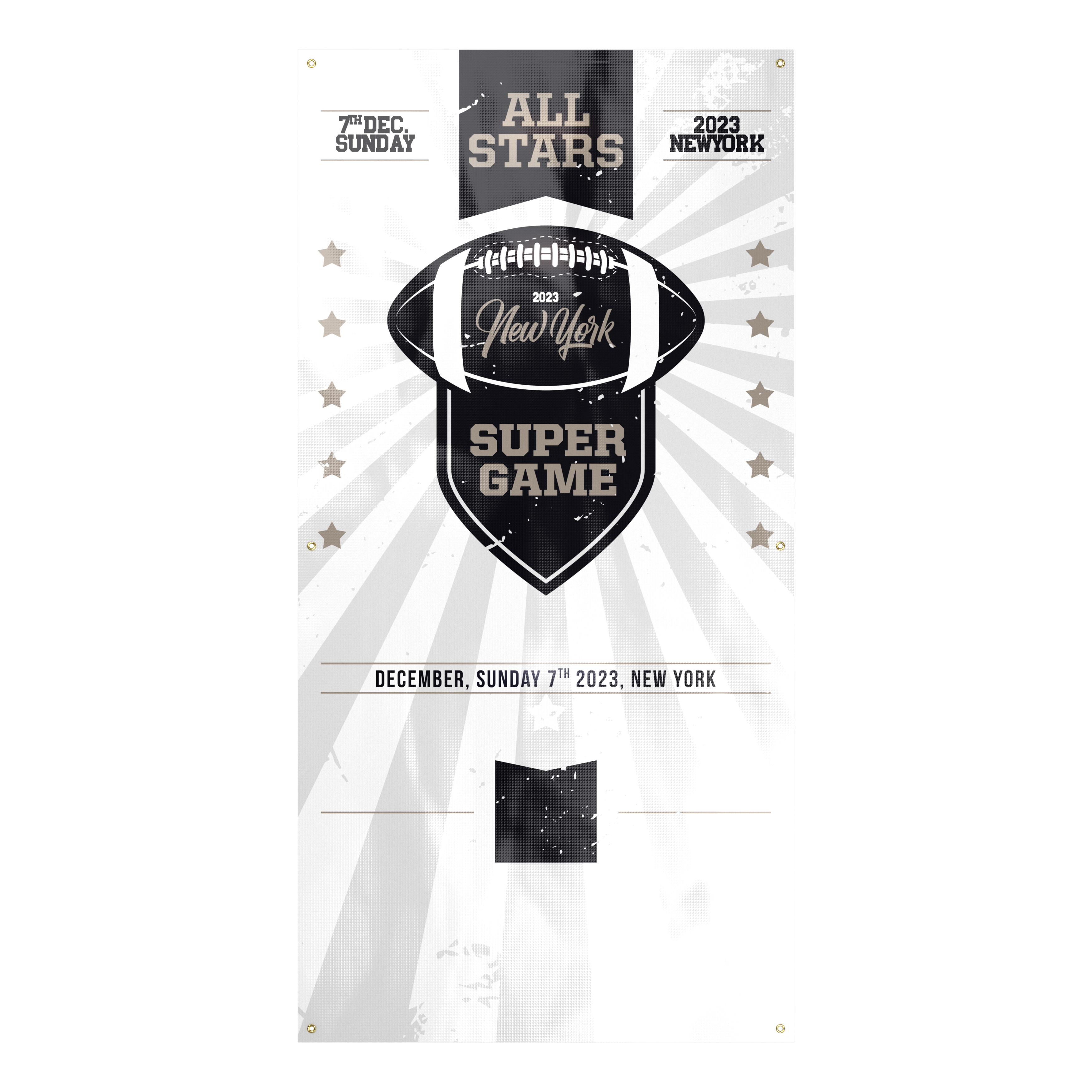 Vibraprint® Banner w/ Grommets 4