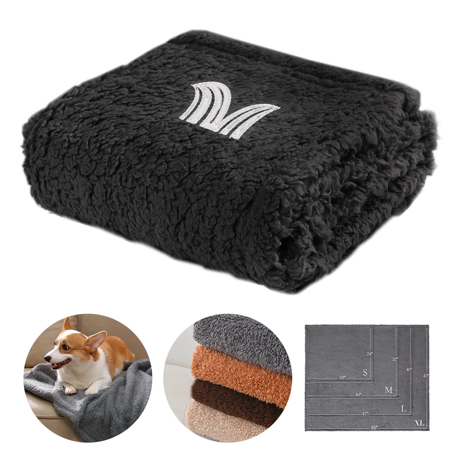 Soft Cozy Fleece Throw Pet Blankets 2