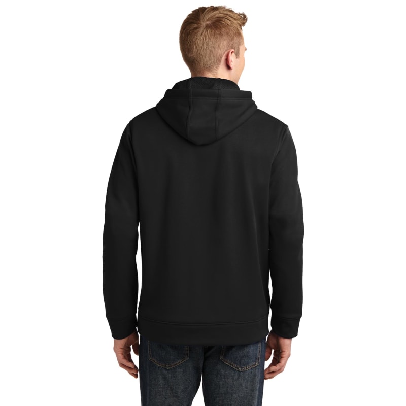 Sport-Tek Repel Fleece Hooded Pullover. 1