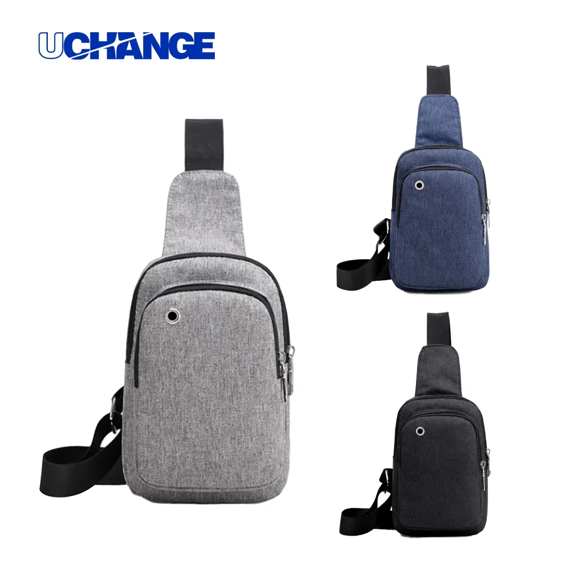 Compact USB Charging Sling Shoulder Bag Crossbody Bag for Women Men Trendy Sling Bag Bakpack 7