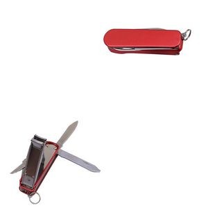 Straight Bar Nail Clippers With Bottle Opener Key Ring 4