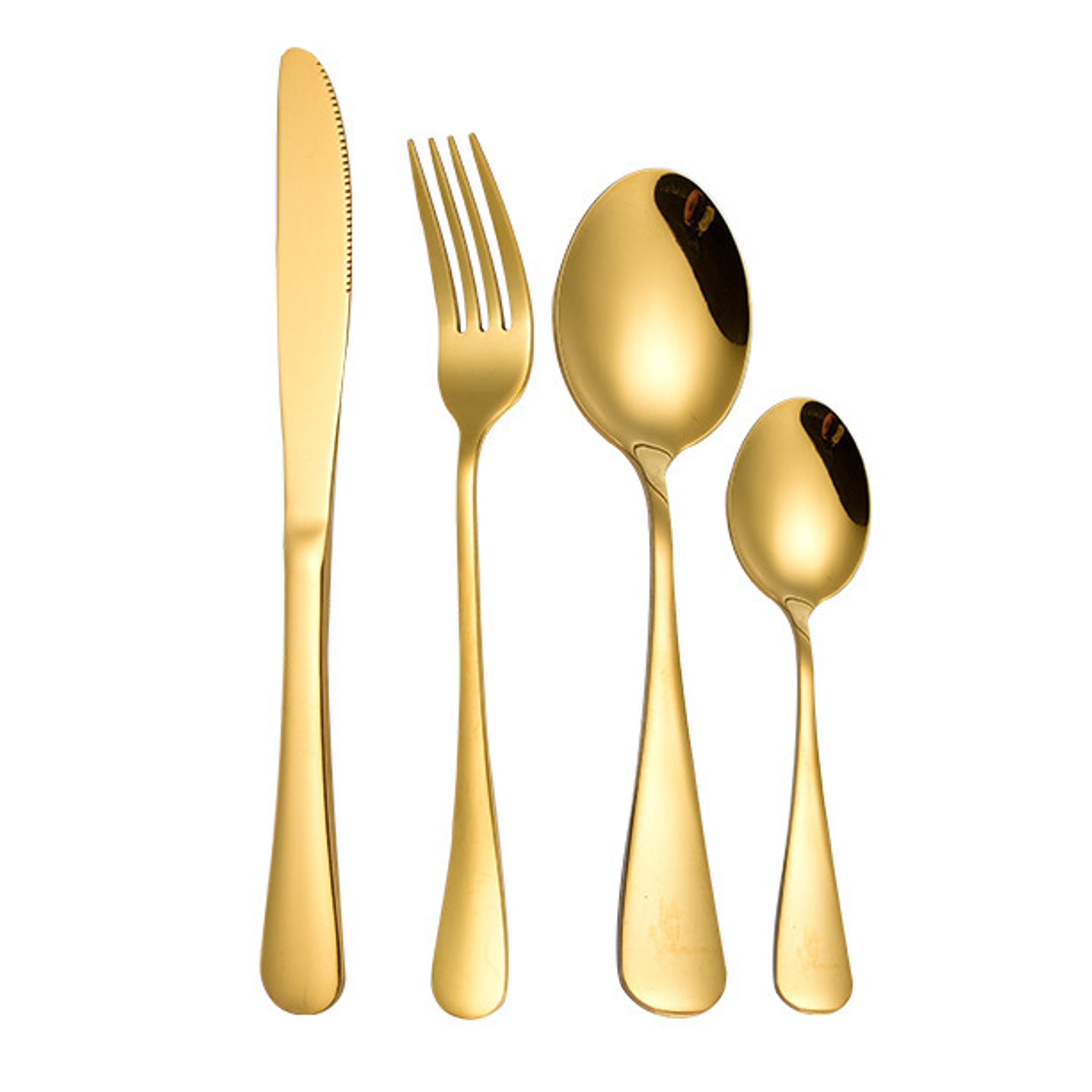 24pcs Golden Cutlery Set (direct import) 4