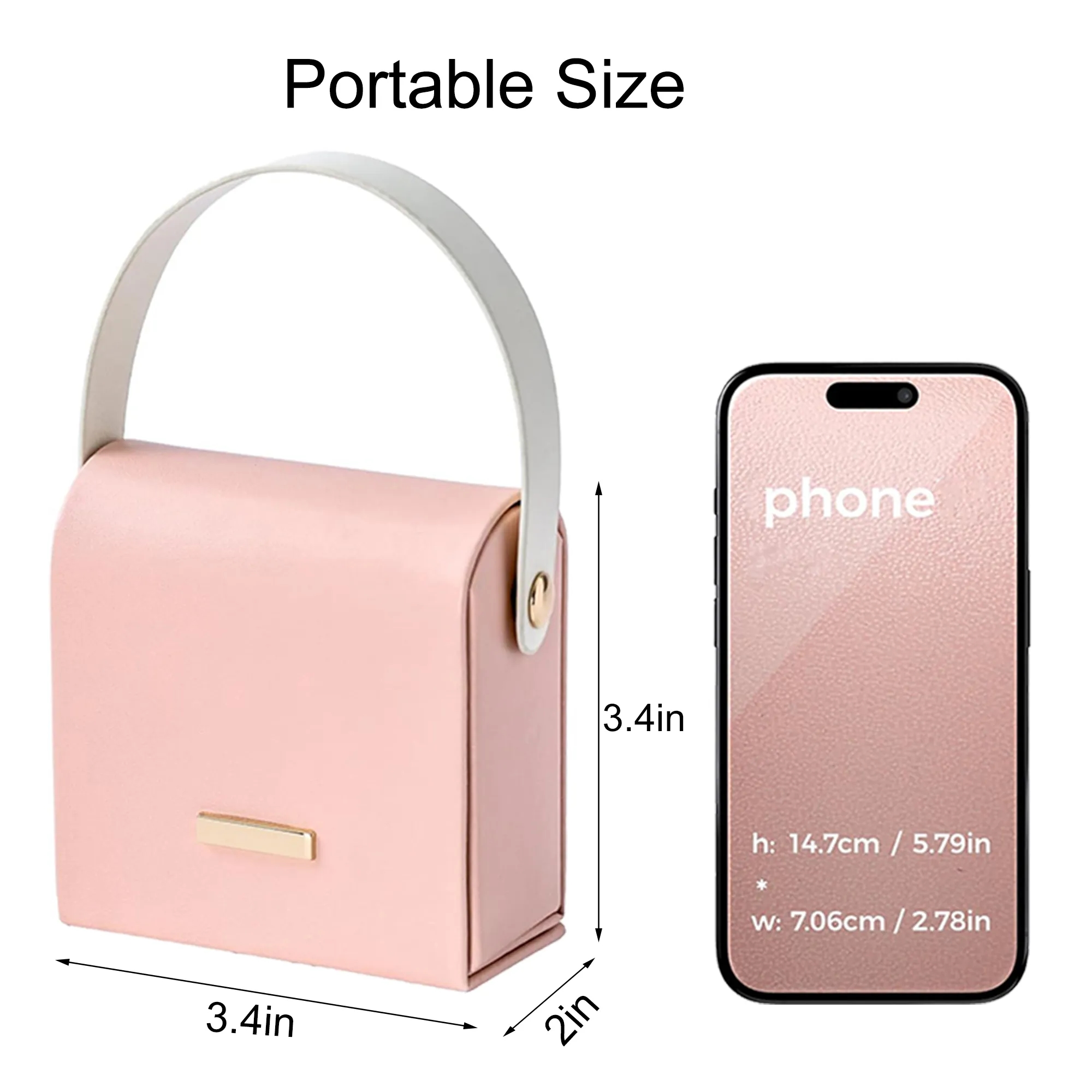 Elegant Leather Jewelry Storage Box 2