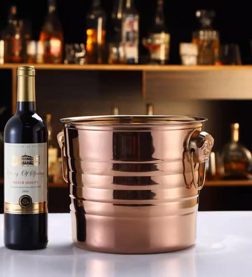 3L Stainless Steel Champagne Beer Ice Bucket 1