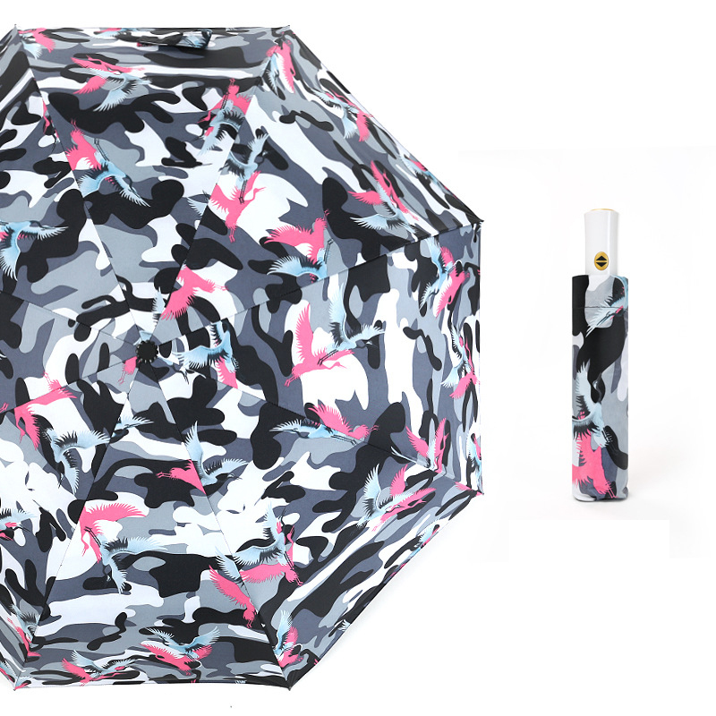 Camouflage Folding Reverse Automatic Umbrella 11