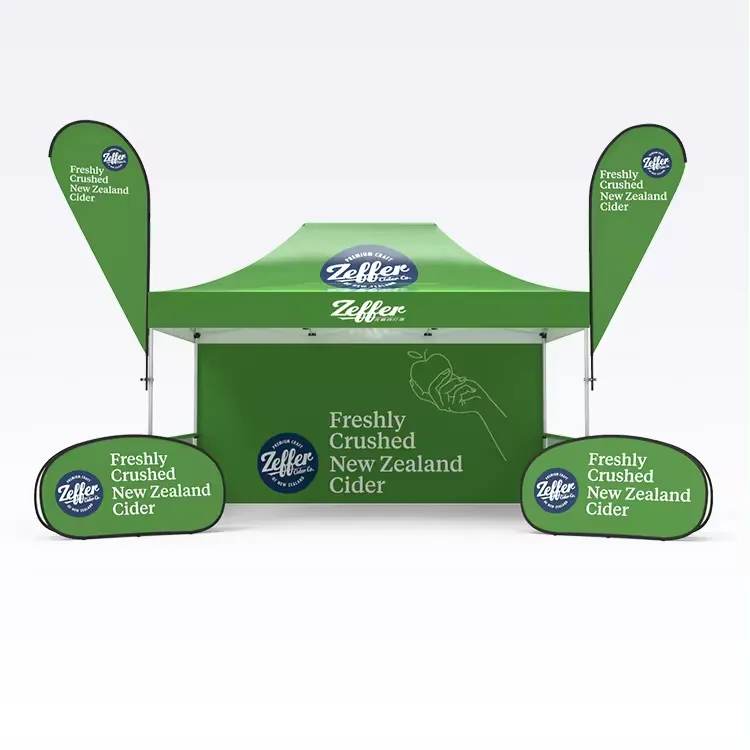 Heavy Duty Custom Tent Set 10'x15' 3