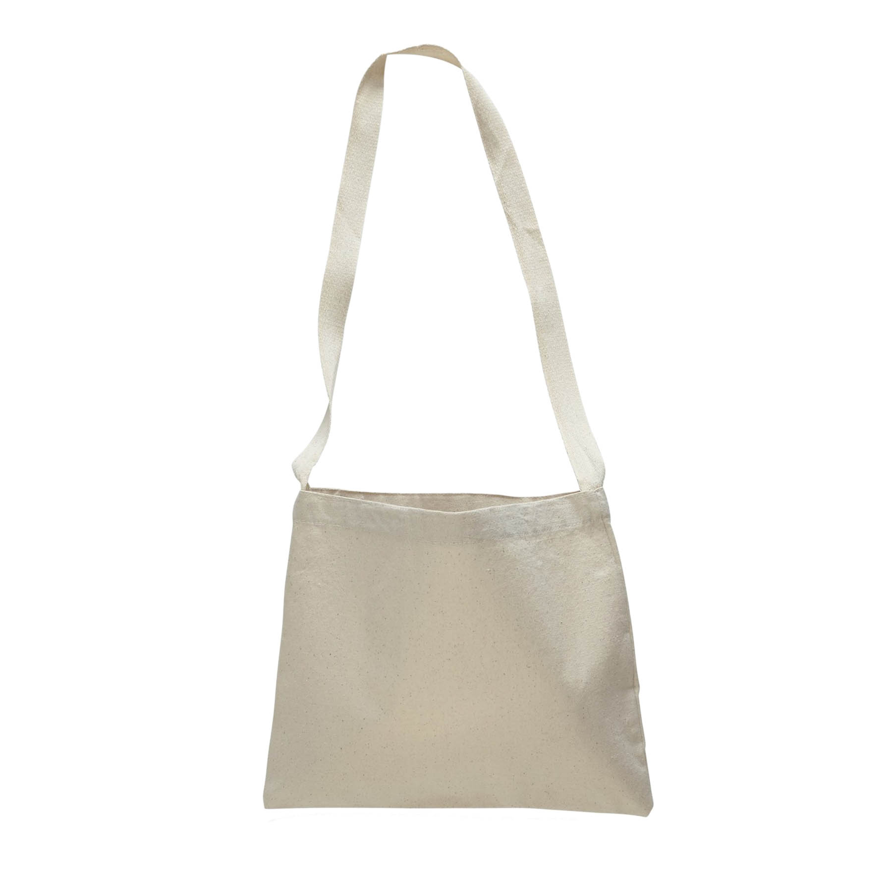 12 oz. Natural Color Cotton Canvas Small Messenger Bag 2