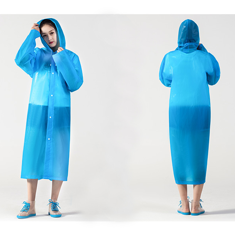 Reusable EVA Raincoat 3