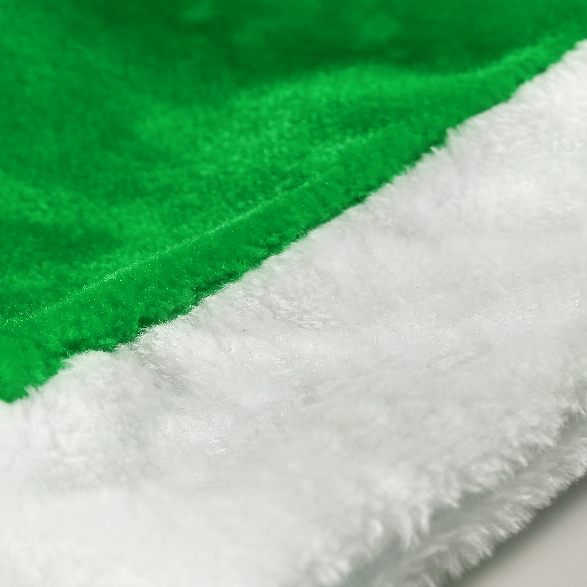 Green Plush Santa Hat (Blank) 2