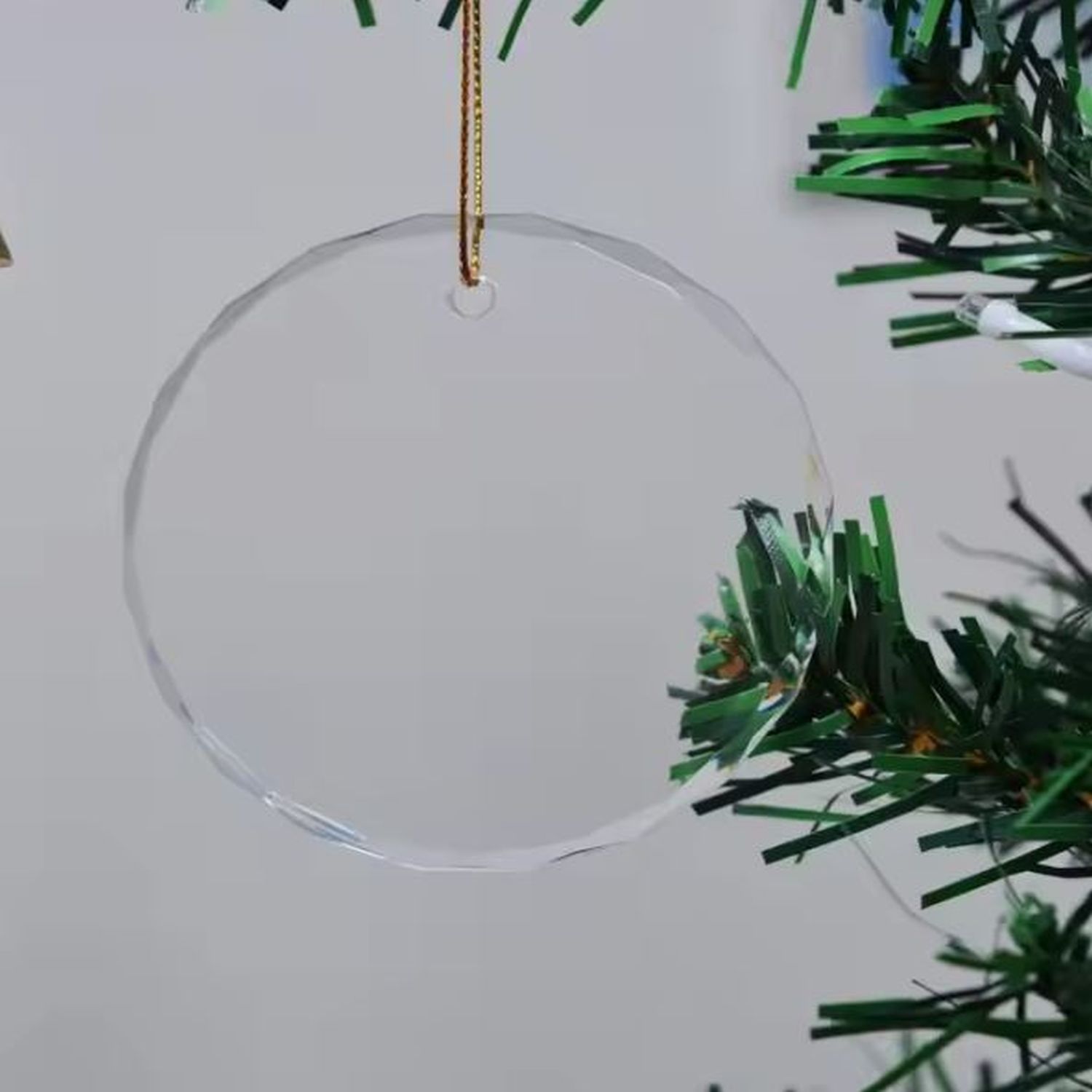 Personalized Crystal Christmas Ornament 3