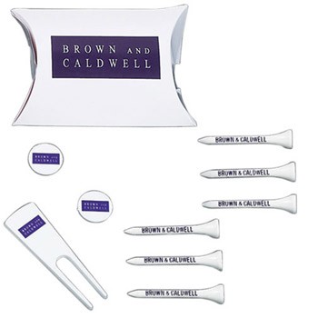 Curved Pocket Box w/ 6 Tees, 2 Markers & 1 Fixer 1