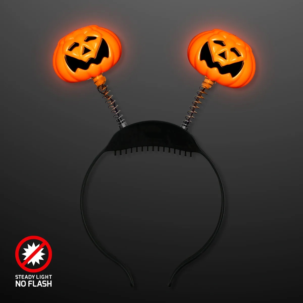 Light up pumpkin head bopper 2