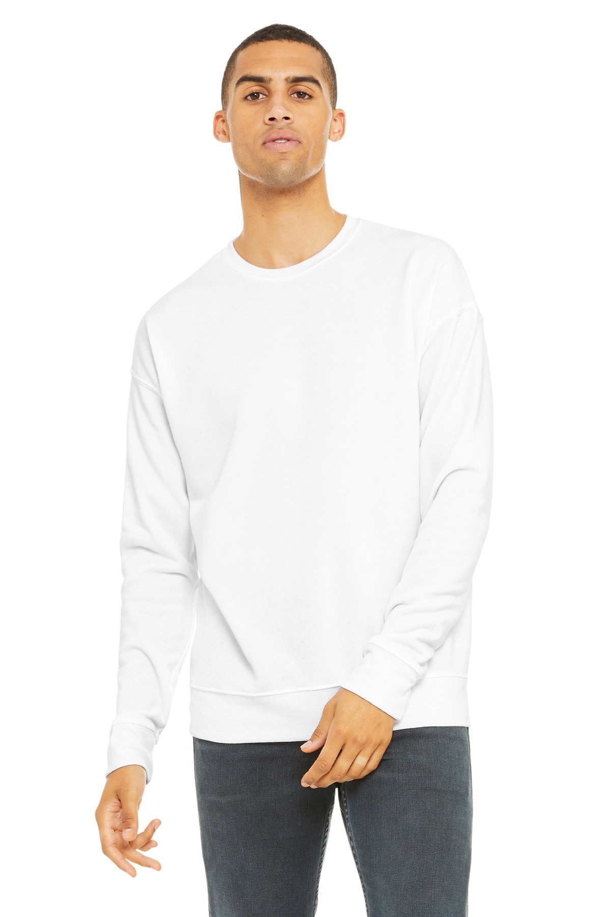 BELLA+CANVAS Unisex Sponge Fleece Drop Shoulder Sweatshirt. BC3945 78