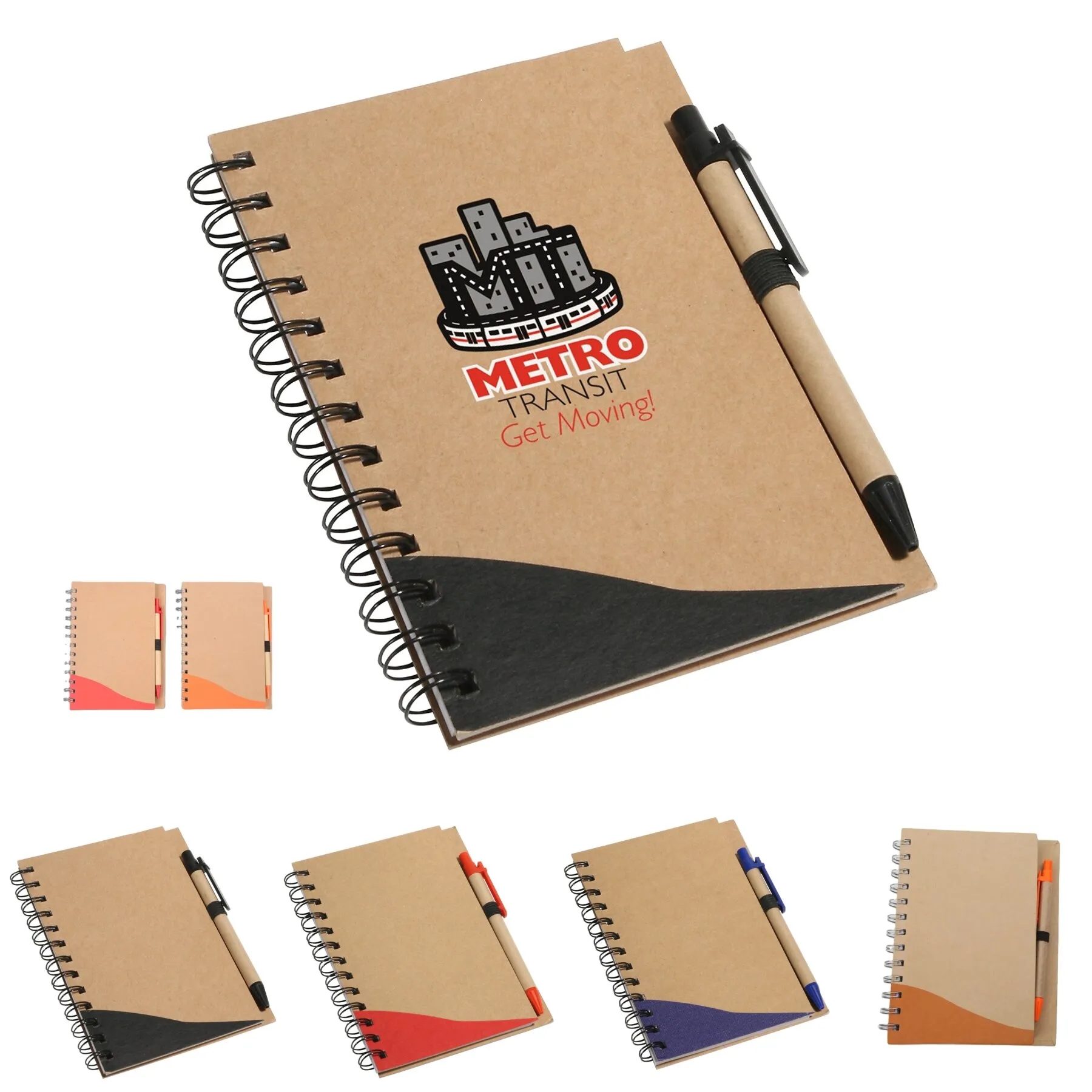 Recycle Write Notebook & Pen 2