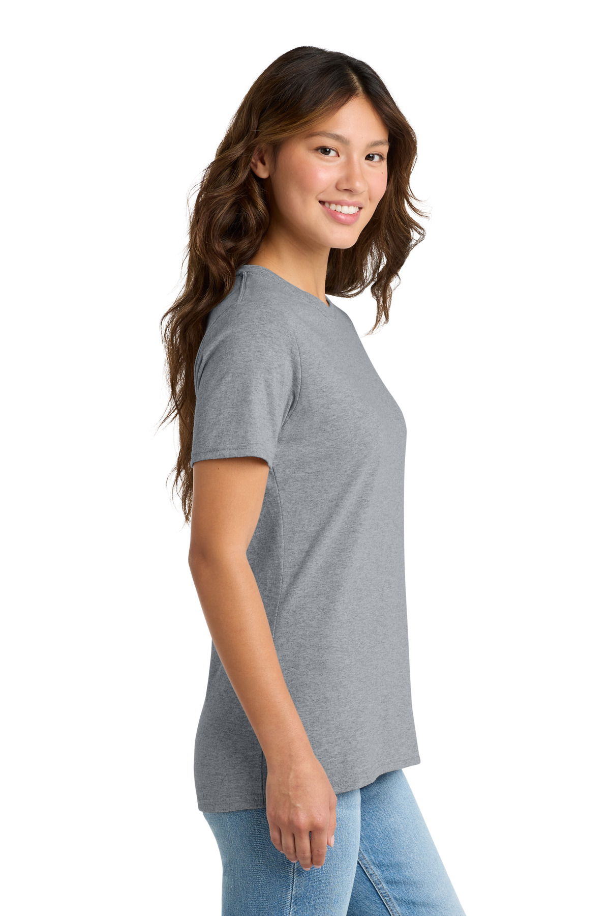 Port & Co Women's Core Cotton Tee. LPC54 76