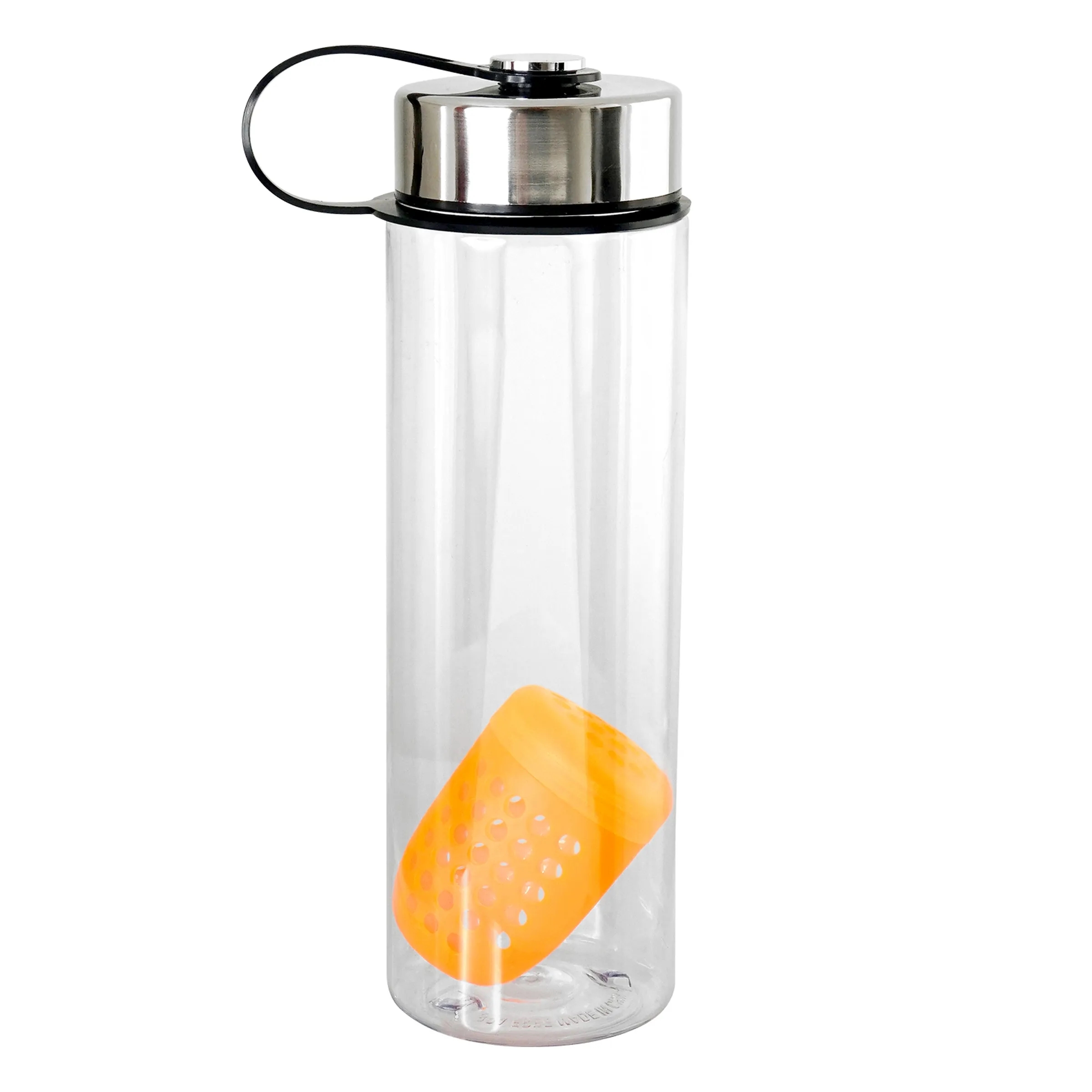 Metal Lanyard Lid 24 oz. Bottle With Floating Infuser, custom water bottle with logo imprint 13