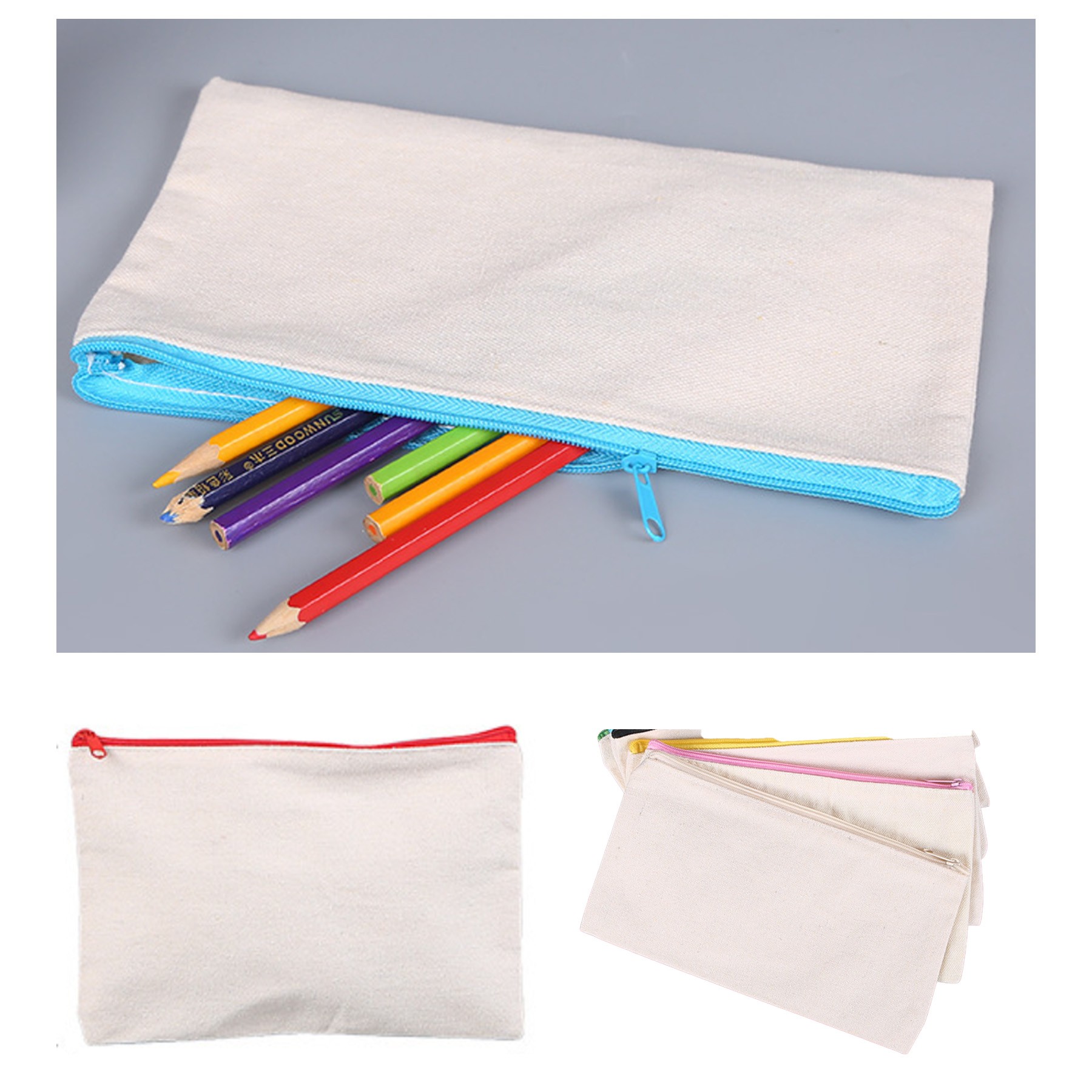 Practical Canvas Pen Bag 1