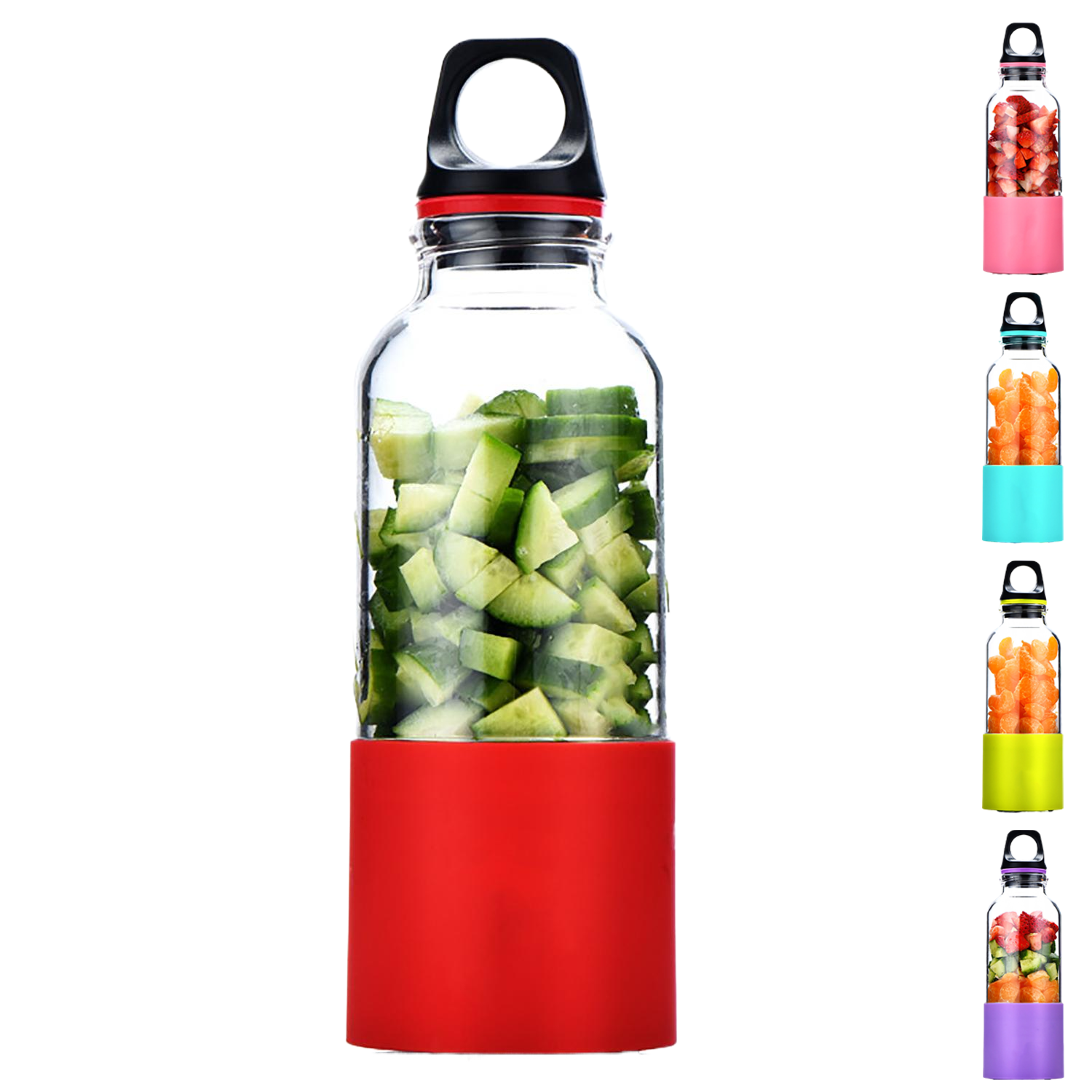 17oz USB Rechargeable Mini Juicer Blender 6