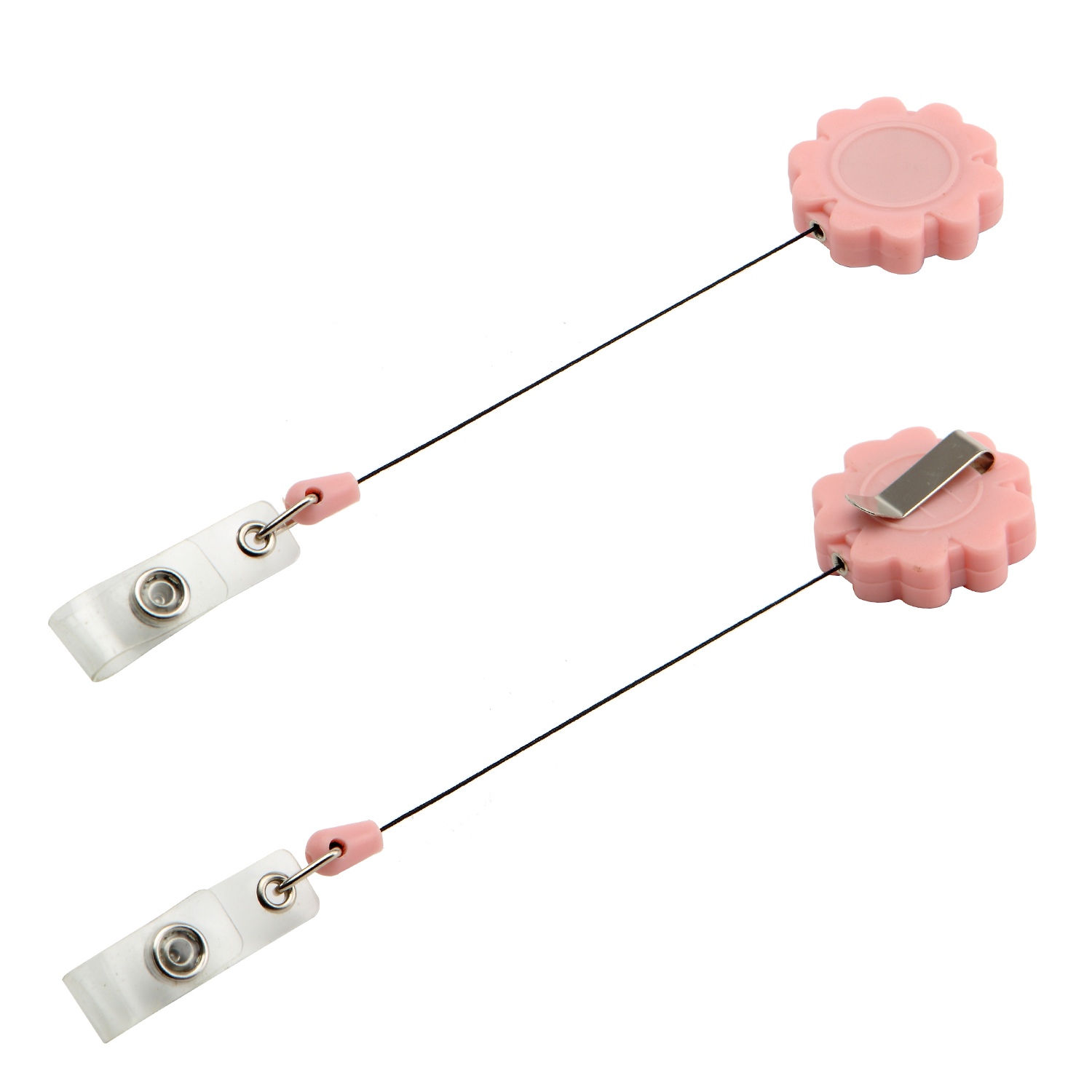 Retractable Flower Shape Badge Reel 3