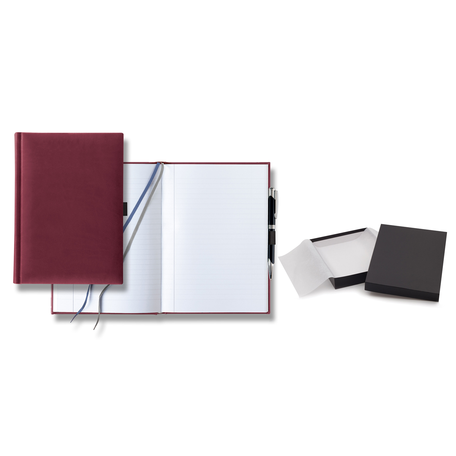 Castelli Tucson Grande Lined White Page Journal Gift Set 1