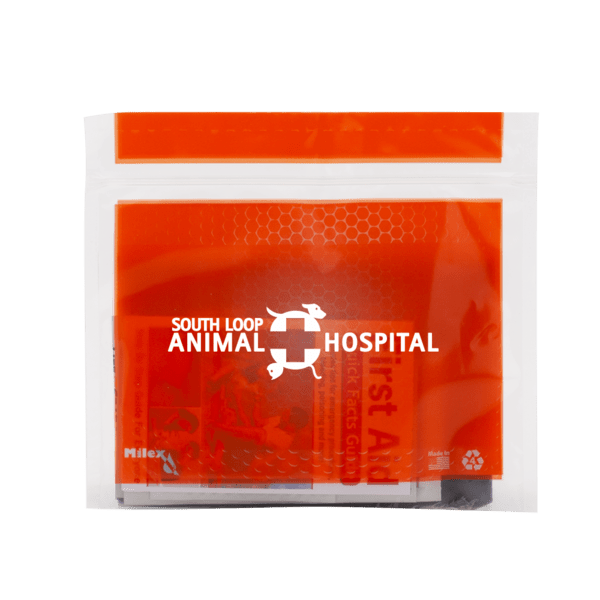 Pet Safety & First Aid Kit in a Resealable Plastic Bag 2