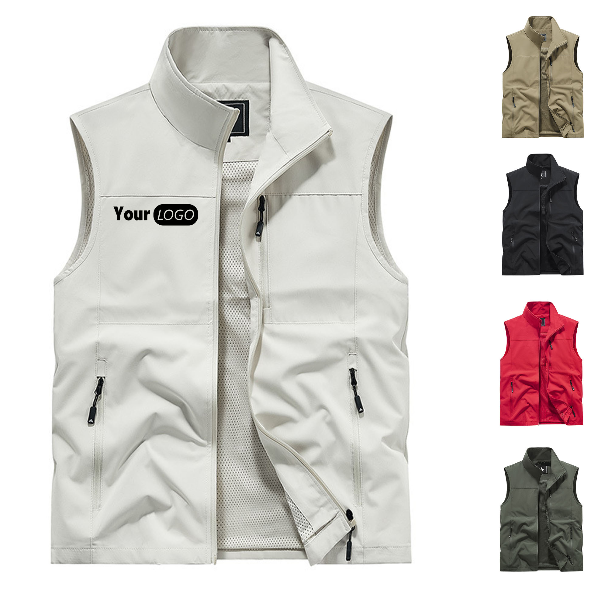 Multi Pocket Outdoor Breathable Vest 4