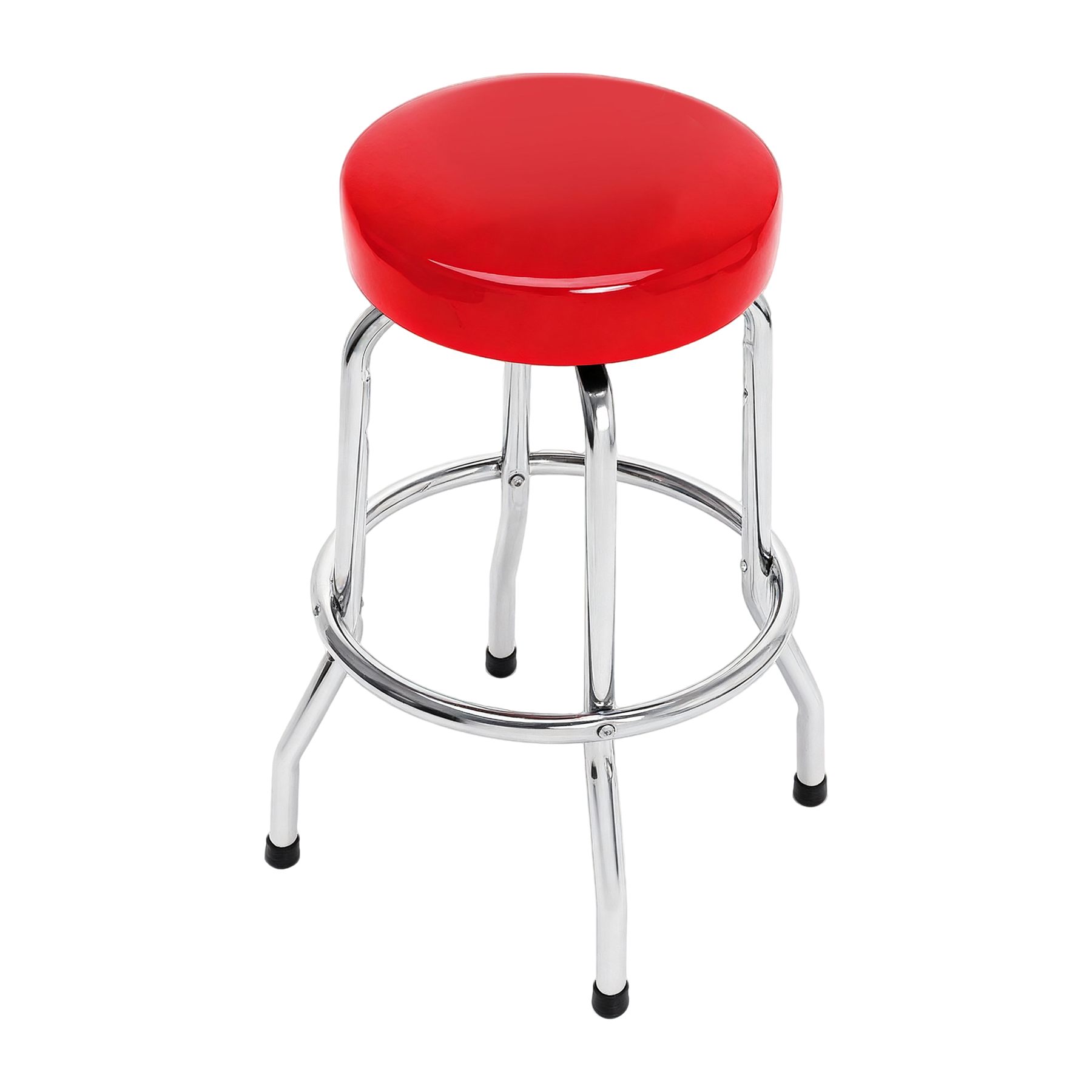 25'' Rotatable PVC Bar Stool 7